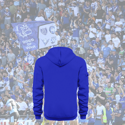 Canterbury-Bankstown Bulldogs NRL 2025 Zipper Hoodie TM NTA V10
