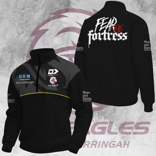 Manly Warringah Sea Eagles NRL Fear The Fortress Limited Edition New Hoodie 2025 TM V28