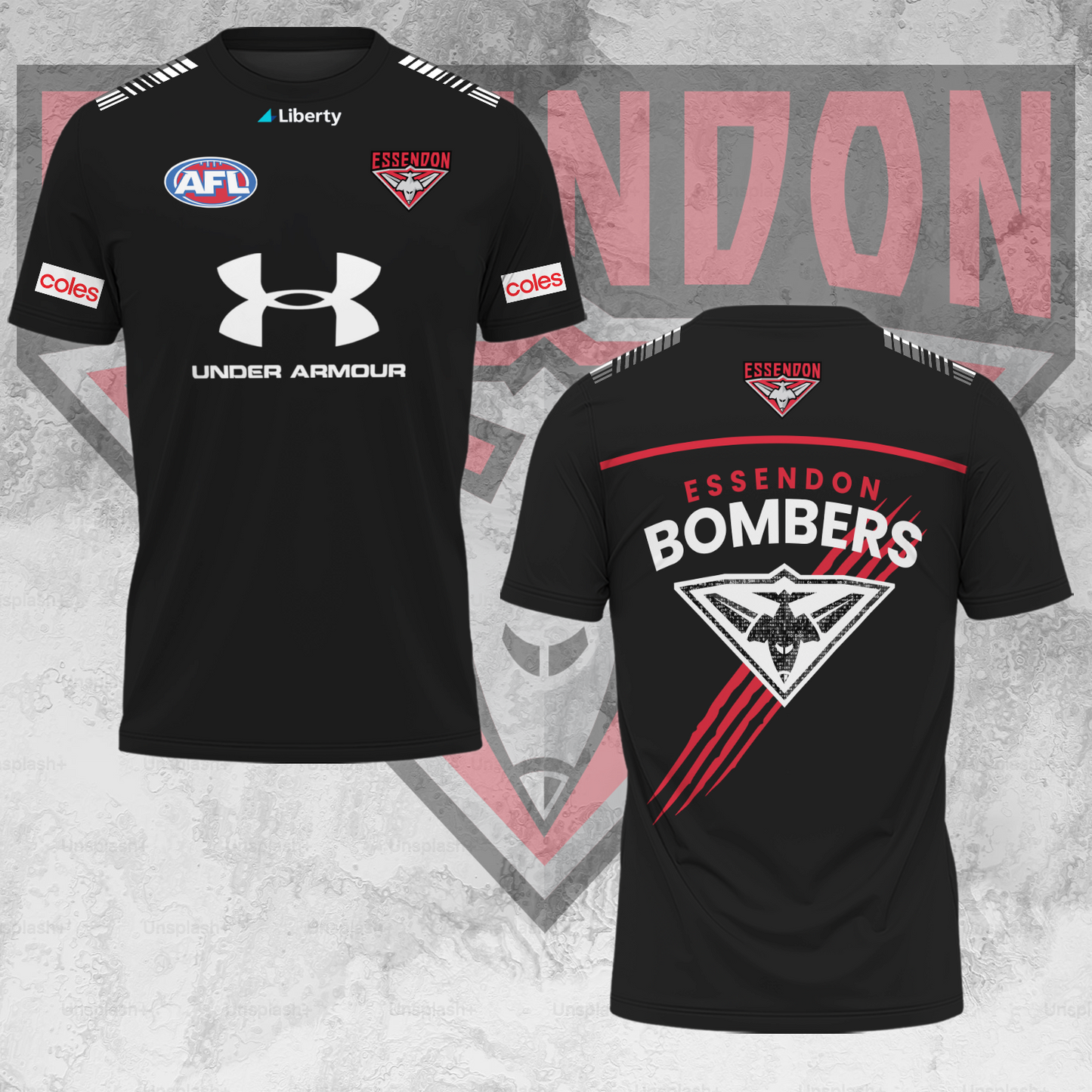 Essendon Football Club AFL 2025 Bombers Limited Edition T-Shirt TM V4