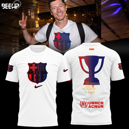 FC Barcelona Campeones La Liga 2024 2025 V7 Shirt DDT