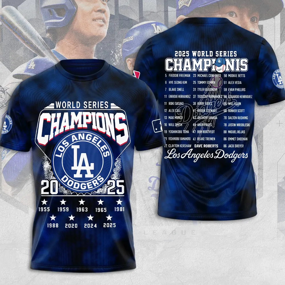 2025 World Series Champions 3D Apparel V1 NAK NHT