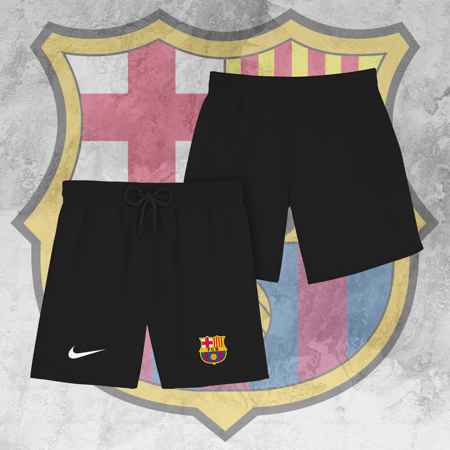 FC Barcelona LA LIGA CHAMPIONS 2024/25 Polo Shirt TM NTA V11