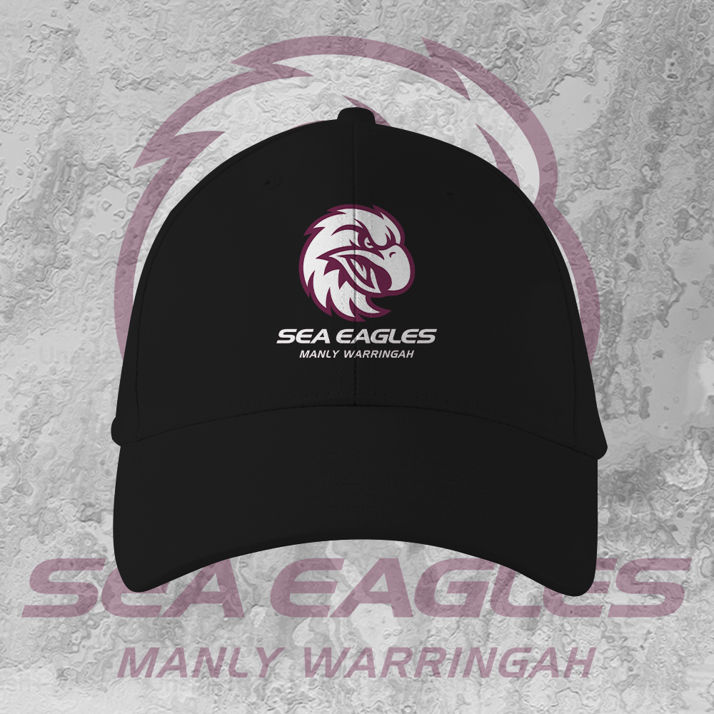 Manly Warringah Sea Eagles NRL 2025 Zipper Hoodie TM NTA V2