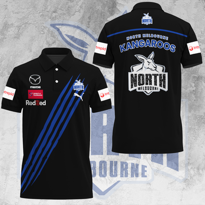 North Melbourne Football Club AFL Special Edition Polo Shirt TM V3