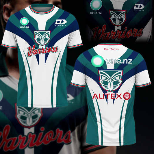 Dear Warrior Up The Wahs New Zealand Warriors NRL 2025 Newest T-Shirt TM NTA V8