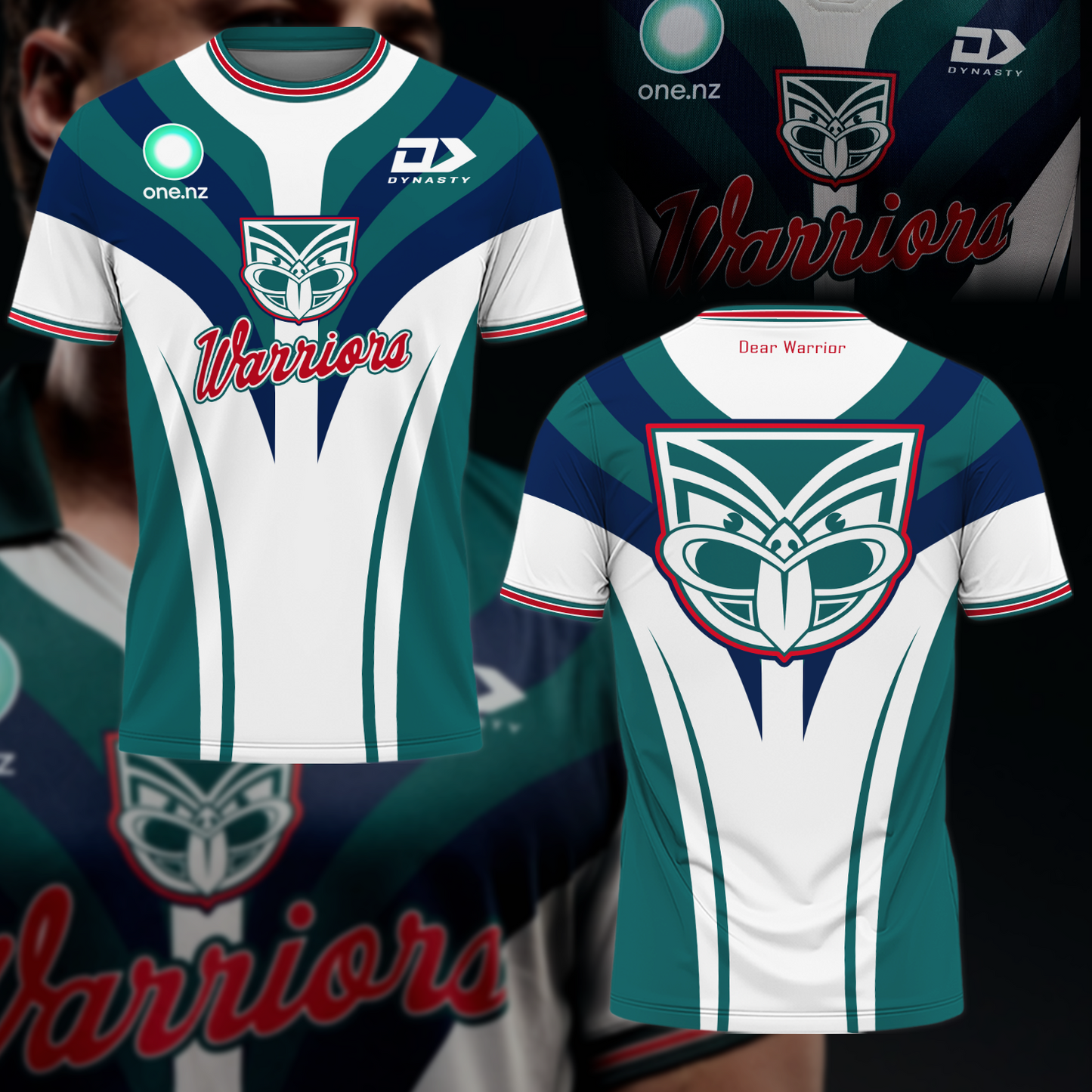 Dear Warrior Up The Wahs New Zealand Warriors NRL 2025 Newest T-Shirt TM NTA V7