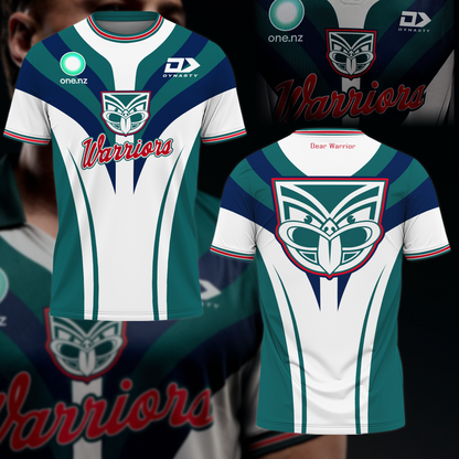 Dear Warrior Up The Wahs New Zealand Warriors NRL 2025 Newest T-Shirt TM NTA V7
