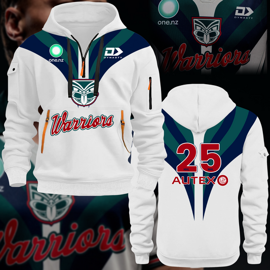 Dear Warrior Up The Wahs New Zealand Warriors NRL 2025 Newest Zipper Hoodie TM NTA V3