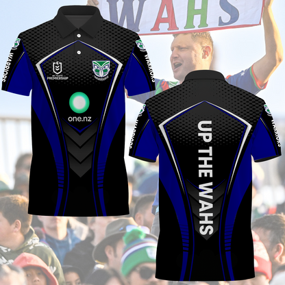 New Zealand Warriors NRL 2025  Limited Edition Polo Shirt TM NTA V1