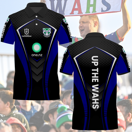 New Zealand Warriors NRL 2025  Limited Edition Polo Shirt TM NTA V1