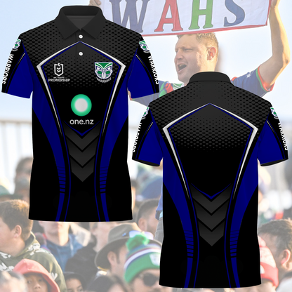 New Zealand Warriors NRL 2025  Limited Edition Polo Shirt TM NTA V2