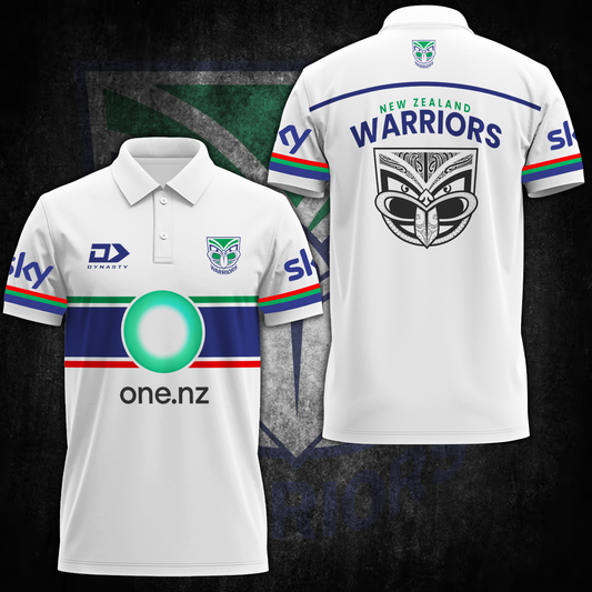 New Zealand Warriors NRL Up The Wahs Limited Edition Polo Shirt TM - Super Savings When Buying Combo V29