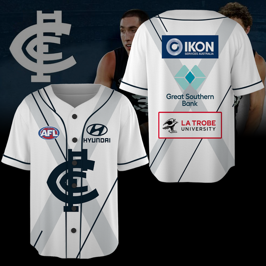 Carlton Football Club AFL Blues Limited Edition BB Jersey TM V3