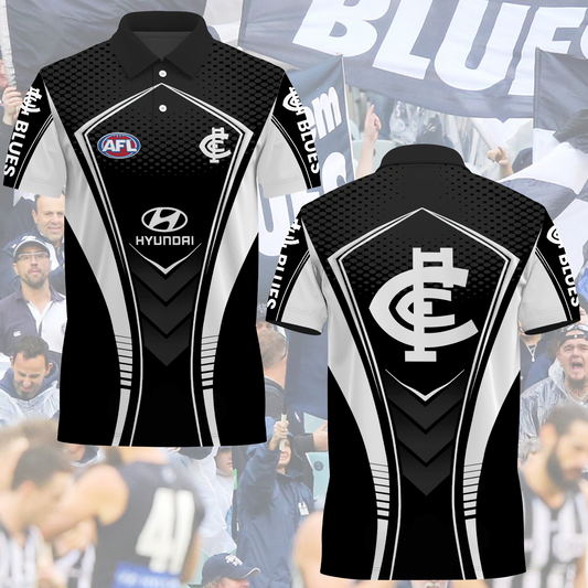 Carlton Blues AFL 2025 Limited Edition Polo Shirt TM NTA V3
