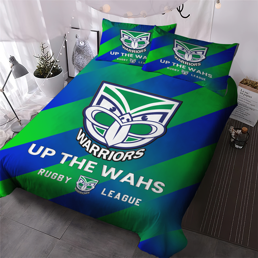 New Zealand Warriors NRL 2025 Bedding Set TM NTA V2