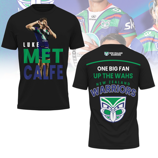 New Zealand Warriors NRL Up The Wahs Limited Edition T-Shirt TM - You will save more when you buy the clothes and hat combo V003