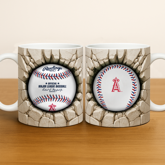 LAA Premium MLB Ceramic Mug DDT CTND