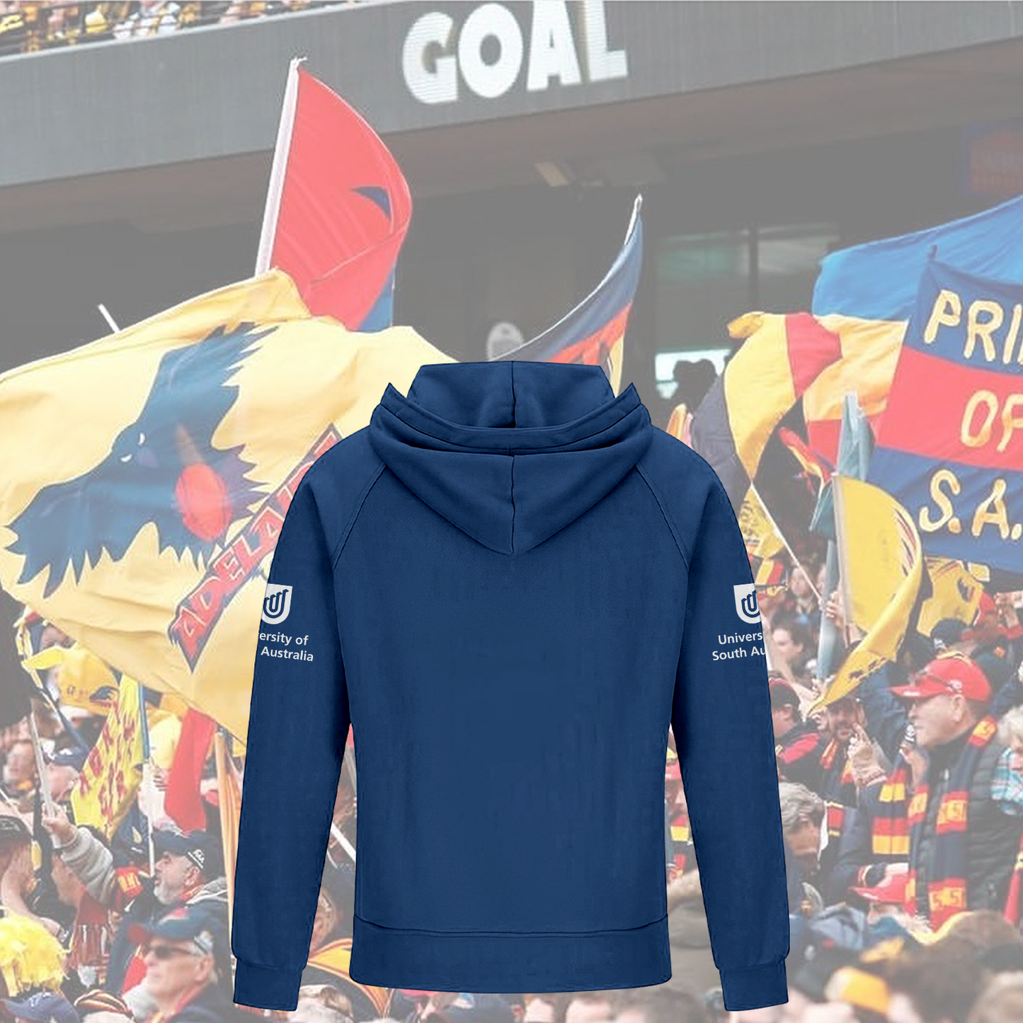 Adelaide Crows AFL 2025 Quarter Zip Hoodie TM NTA V6