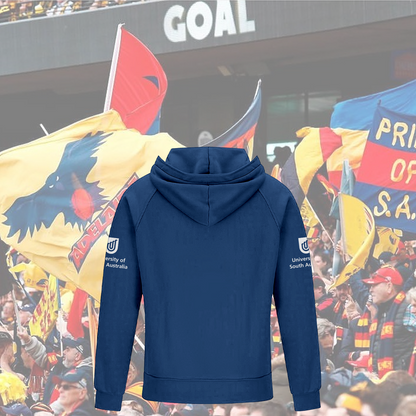 Adelaide Crows AFL 2025 Quarter Zip Hoodie TM NTA V6