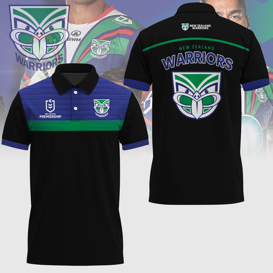 New Zealand Warriors NRL Up The Wahs Limited Edition Polo Shirt TM - Super Savings When Buying Combo V25