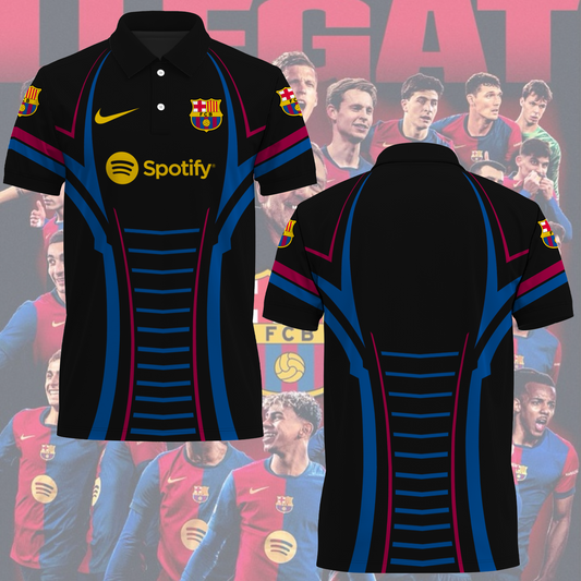 FC Barcelona LA LIGA CHAMPIONS 2024/25 Polo Shirt TM NTA V9