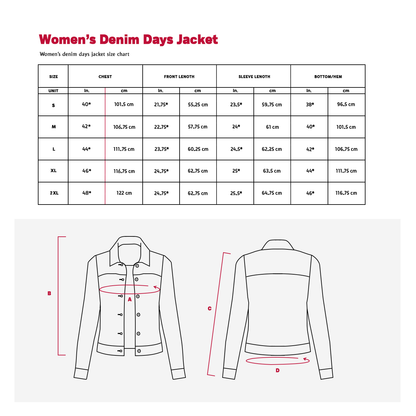 NFL DC Women Denim Days Jacket DDTTTV