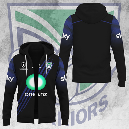 One NZ Warriors NRL Up The Wahs Limited Edittion Zip Hoodie TM V34