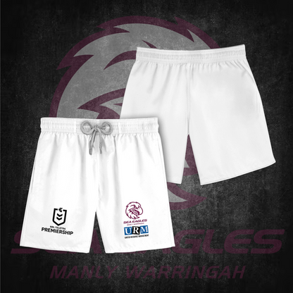 Manly Warringah Sea Eagles NRL 2025 Polo Shirt TM NTA V5