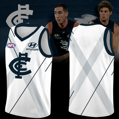 Carlton Football Club AFL Blues Limited Edition BK Jersey TM V4