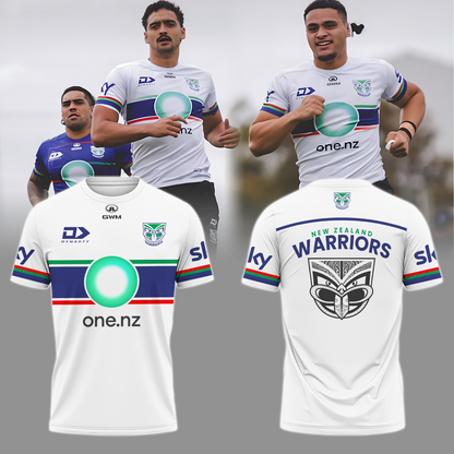 New Zealand Warriors NRL Up The Wahs Limited Edition T-Shirt TM - You will save more when you buy the clothes and hat combo V005