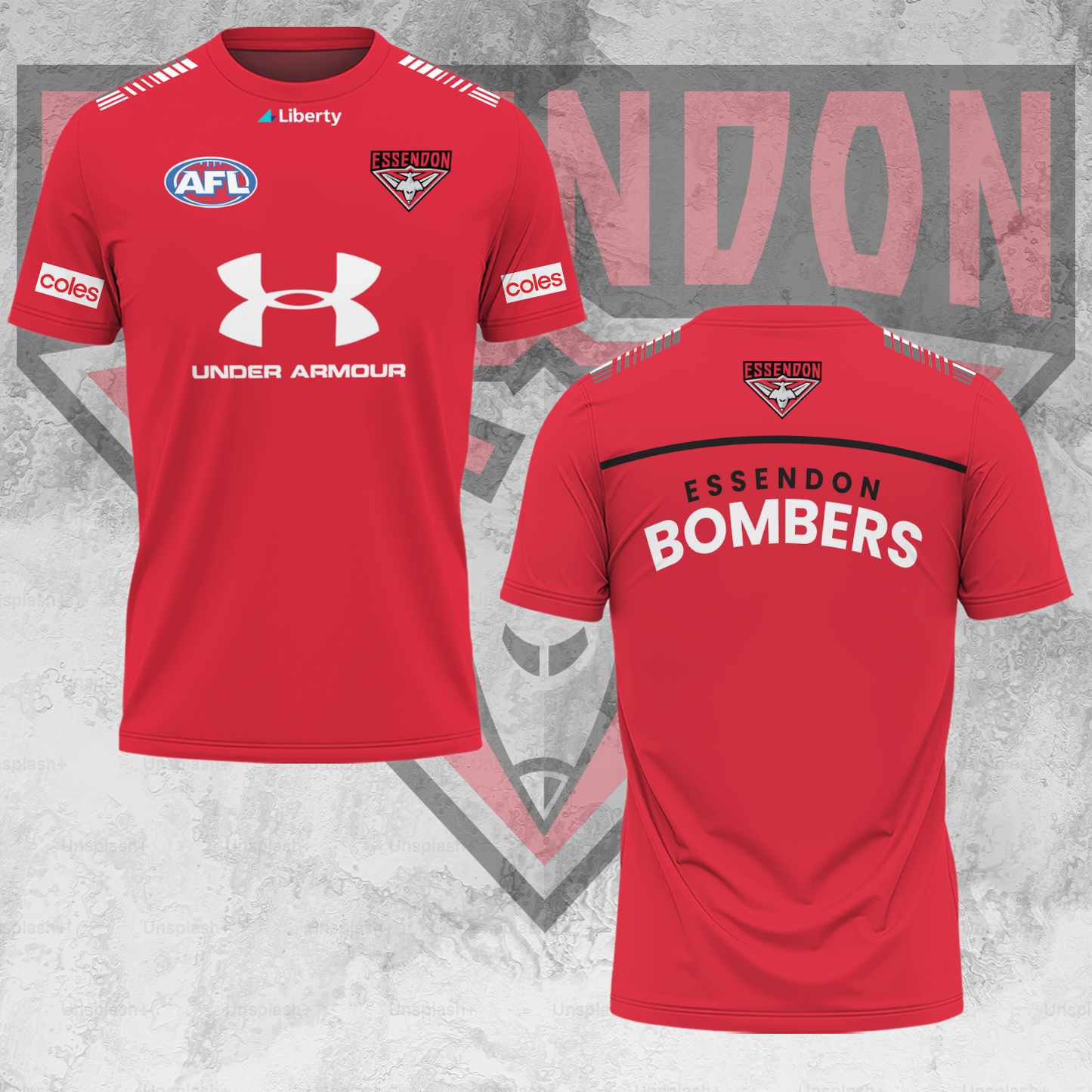 Essendon Football Club AFL 2025 Bombers Limited Edition T-Shirt TM NTA V8