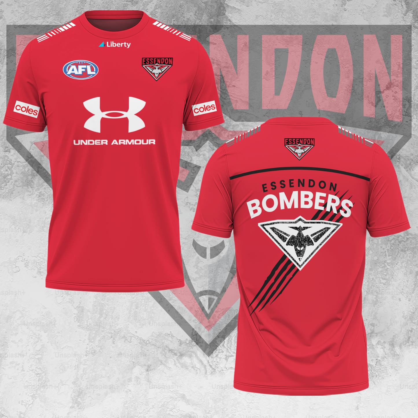 Essendon Football Club AFL 2025 Bombers Limited Edition T-Shirt TM NTA V9