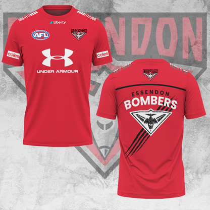 Essendon Football Club AFL 2025 Bombers Limited Edition T-Shirt TM NTA V9