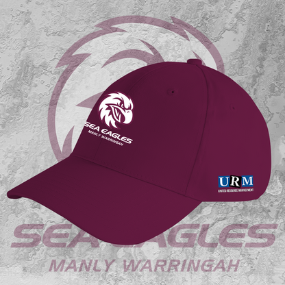 Manly Warringah Sea Eagles NRL 2025 Polo Shirt TM NTA V2