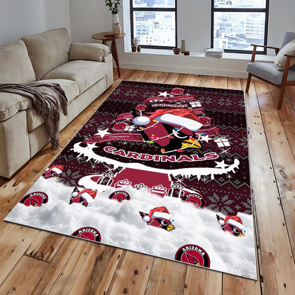 AC NFL Chrismas Carpet Rug DDT NTL