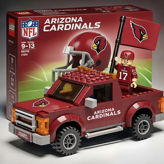 ARI x NFL Building Blocks Truck Toy Set DatND DVT