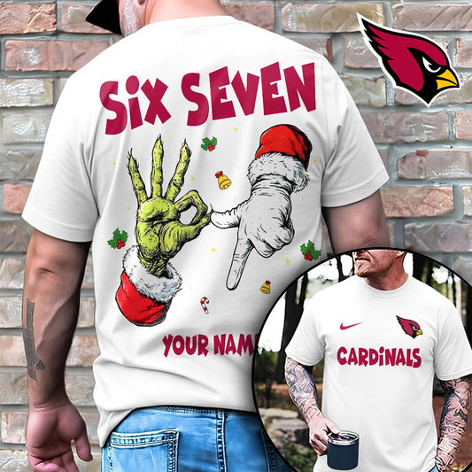 ARI x NFL Funny Six Seven Hot Trend Tshirt Custom Any Name DATND TANTD