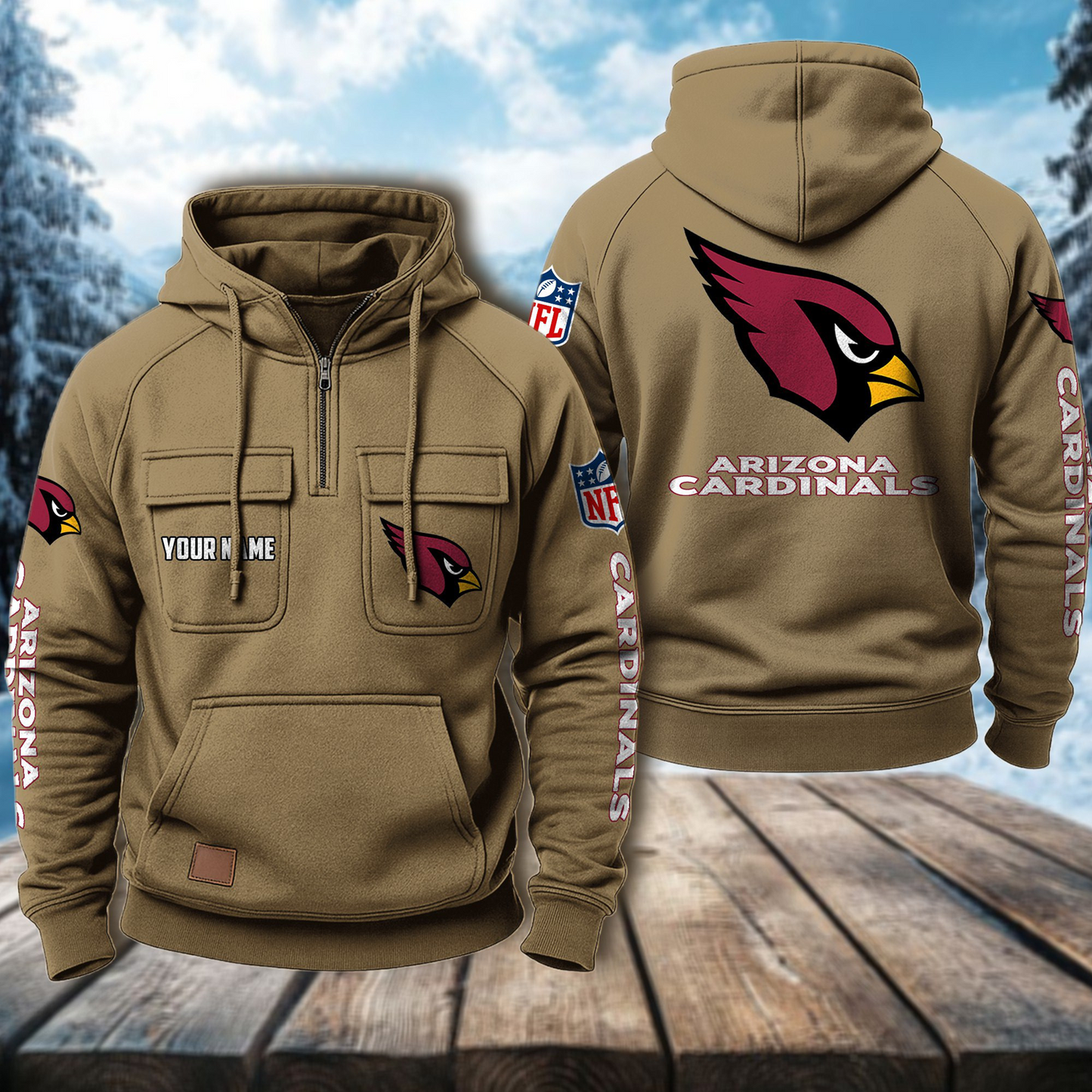 ARI x NFL Premium Hoodie DATND TANTD