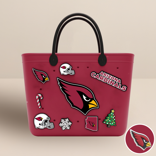 ARI x NFL Rubber Tote Bag with Team Charms DATND TANTD