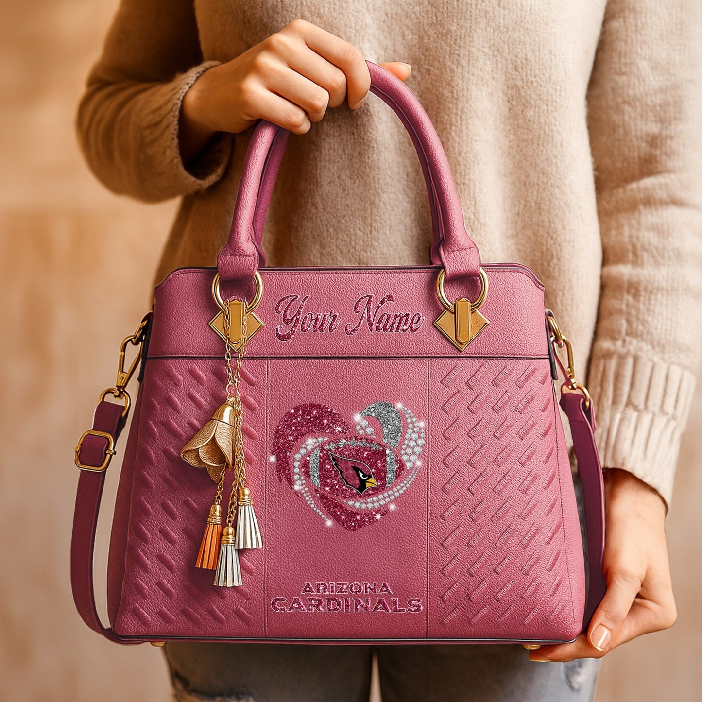 ARI x NFL Zip Handbag 0811 DatND DVT