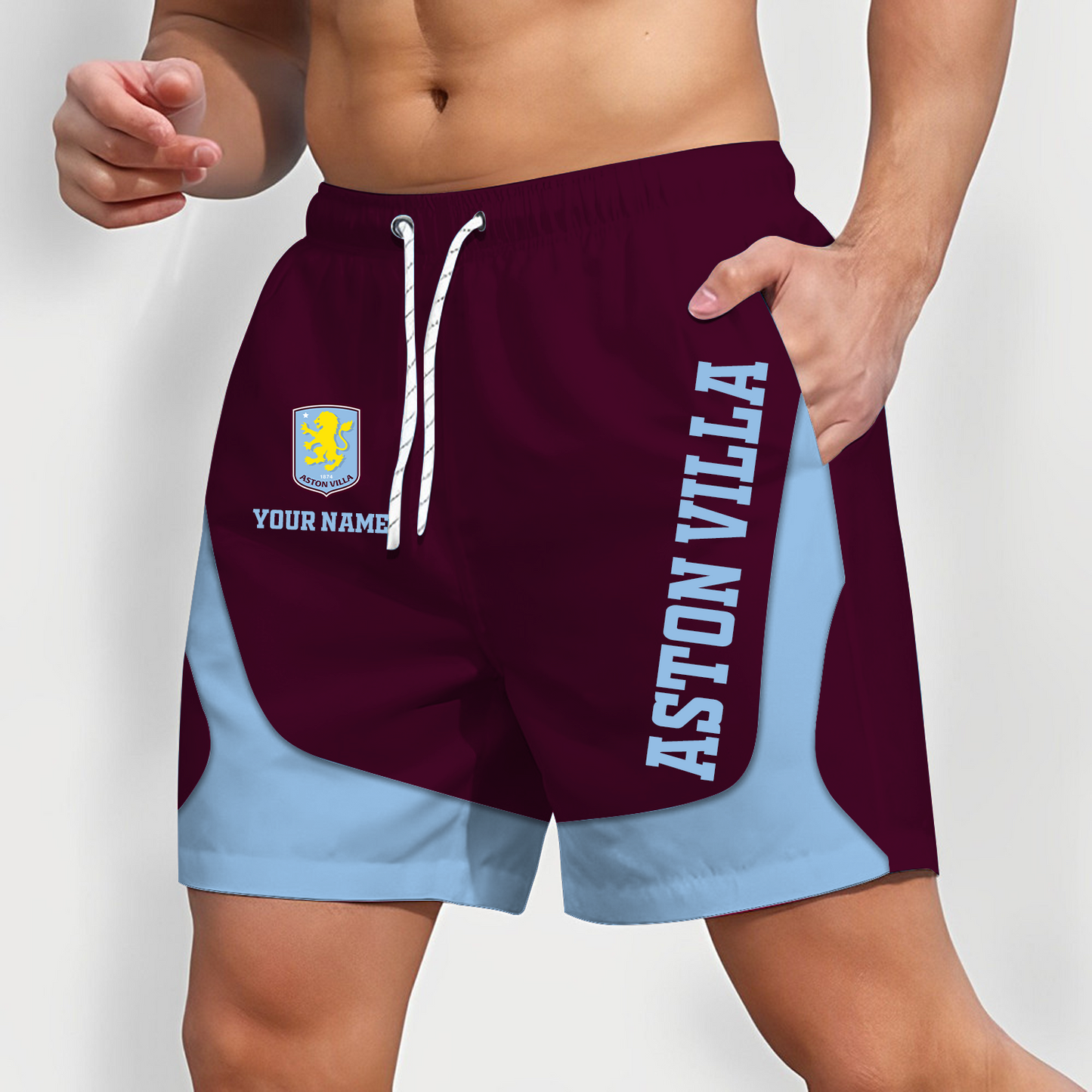 AST x EPL Team Special Short Pants For Men Custom Name Gifts DATND TANTD