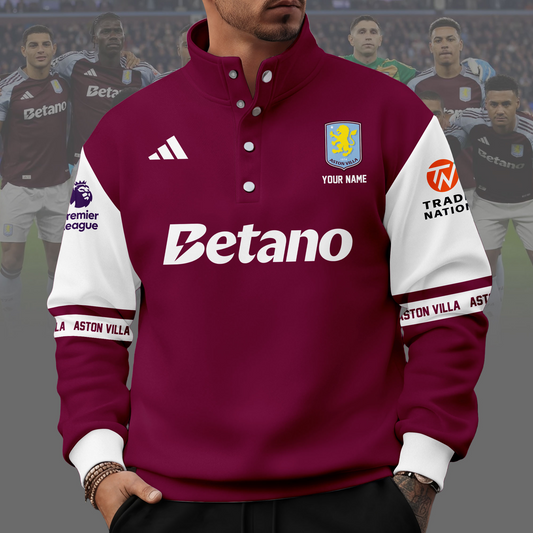 AST x EPL Unisex Western Style Sweater With Buckles DDT 111125 NTL