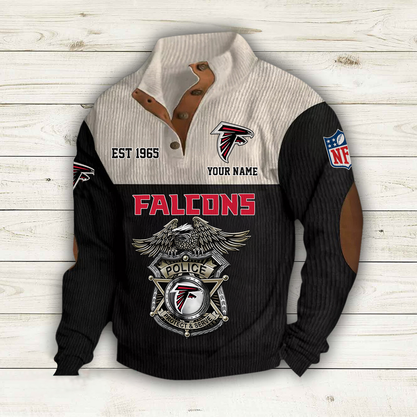 ATL x NFL Custom Name Sport Sweatshirt DatND DVT