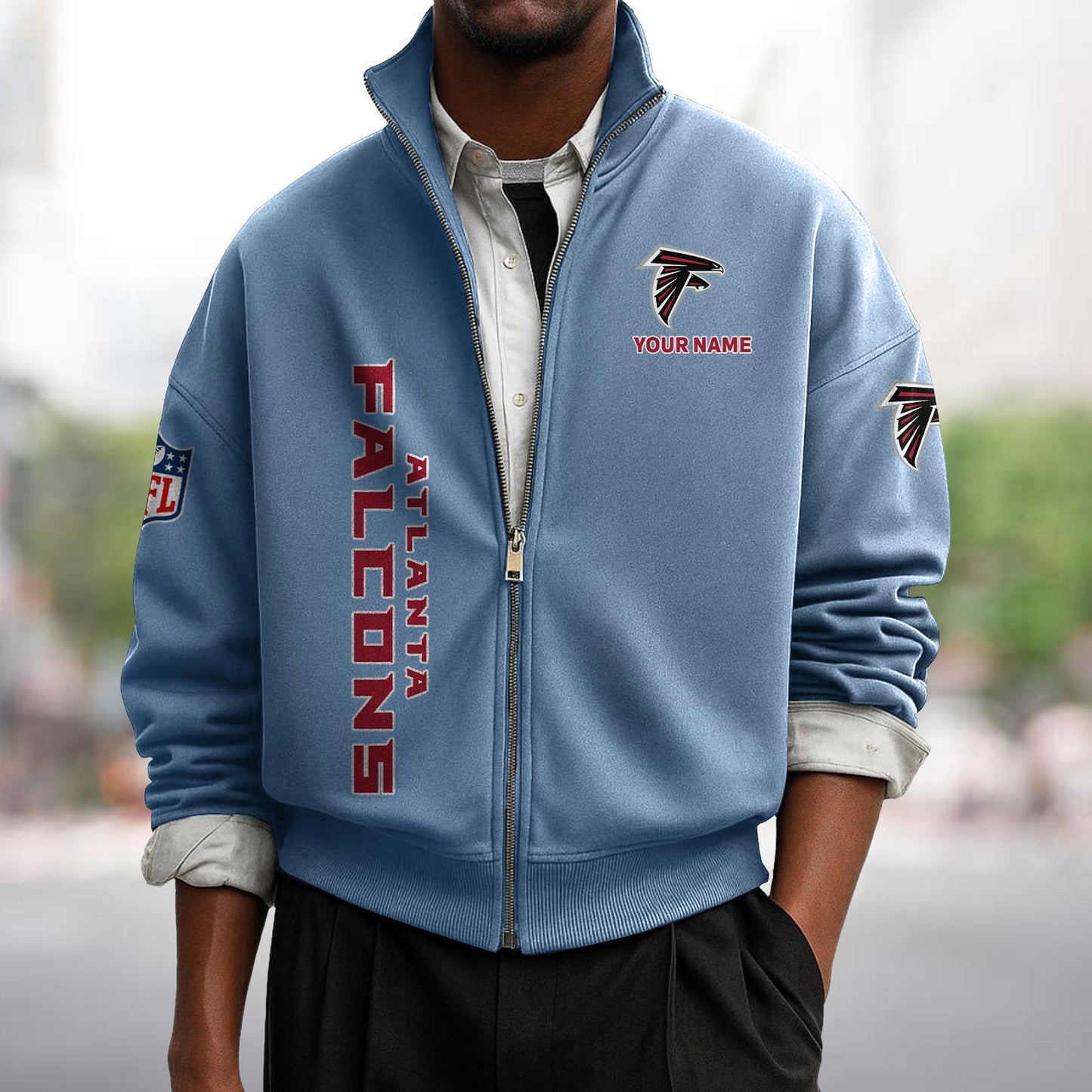 ATL x NFL Sweatshirt Full Zip DATND TANTD