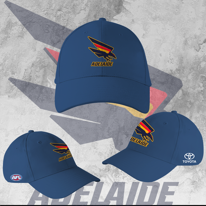 Adelaide Crows AFL 2025 Quarter Zip Hoodie TM NTA V3