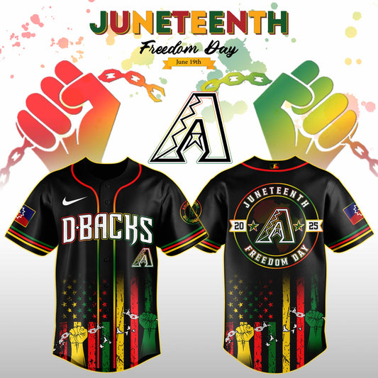 Arizona Diamondbacks MLB X  Juneteenth Day Baseball Jerseys NDD