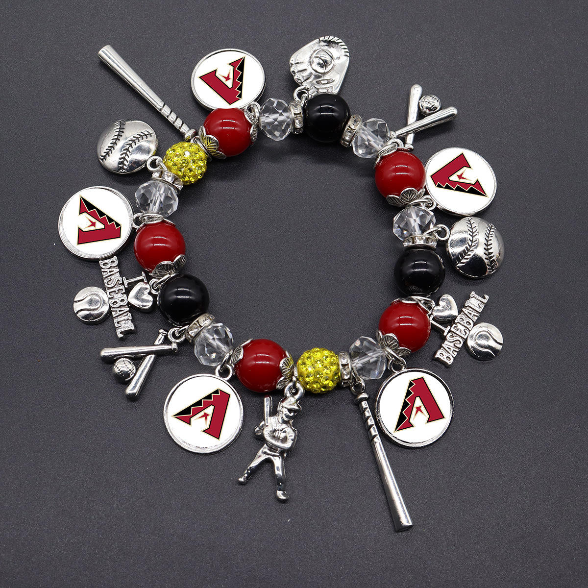 MLB Teams Charm Bracelet DDT NTL