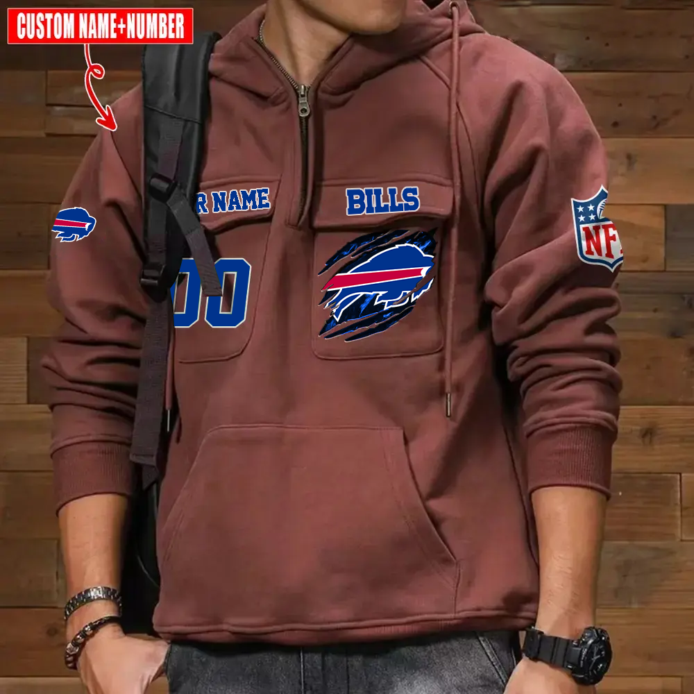 Athleworld BB NFL Graphic Pocket Hoodie DDT CTND