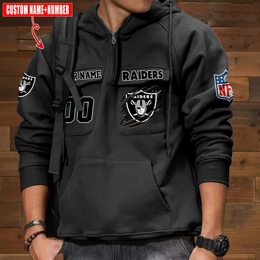 Athleworld LVR NFL Graphic Pocket Hoodie DDT CTND