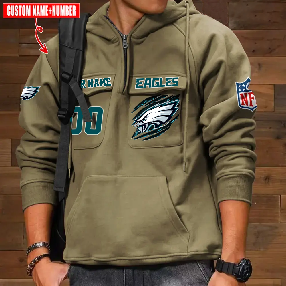 Athleworld PE NFL Graphic Pocket Hoodie DDT CTND
